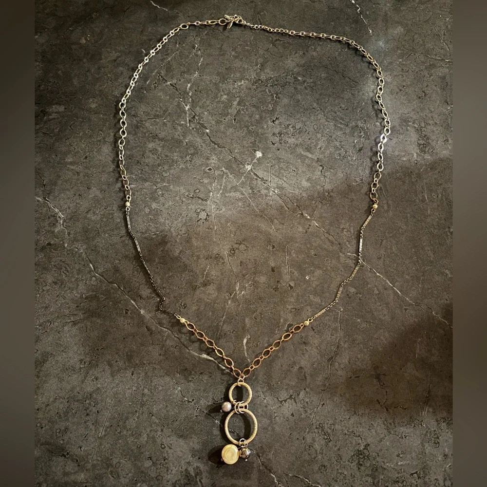 Lia Sophia Multi Tones of Chain necklace - Picture 1 of 6